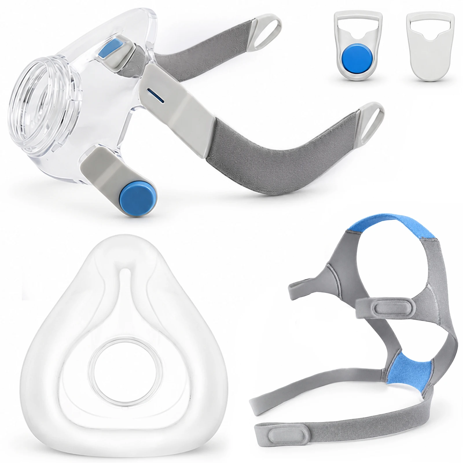 Silicone Mask Bracket - อะไหล่ทดแทนที่ใช้ได้กับ AirFit F20, กรอบหน้ากาก, แผ่นรองซิลิโคน ขนาด