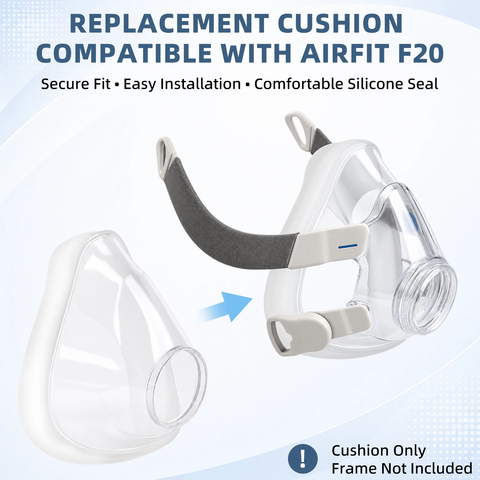 อะไหล่ทดแทนที่ใช้ได้กับ AirFit - Silicone Mask Bracket บทวิจารณ์และราคา