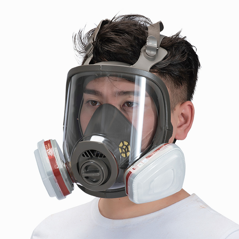 หน้ากากป้องกันแก๊สแบบเต็มหน้า  - Dust Mask Construction บทวิจารณ์และราคา