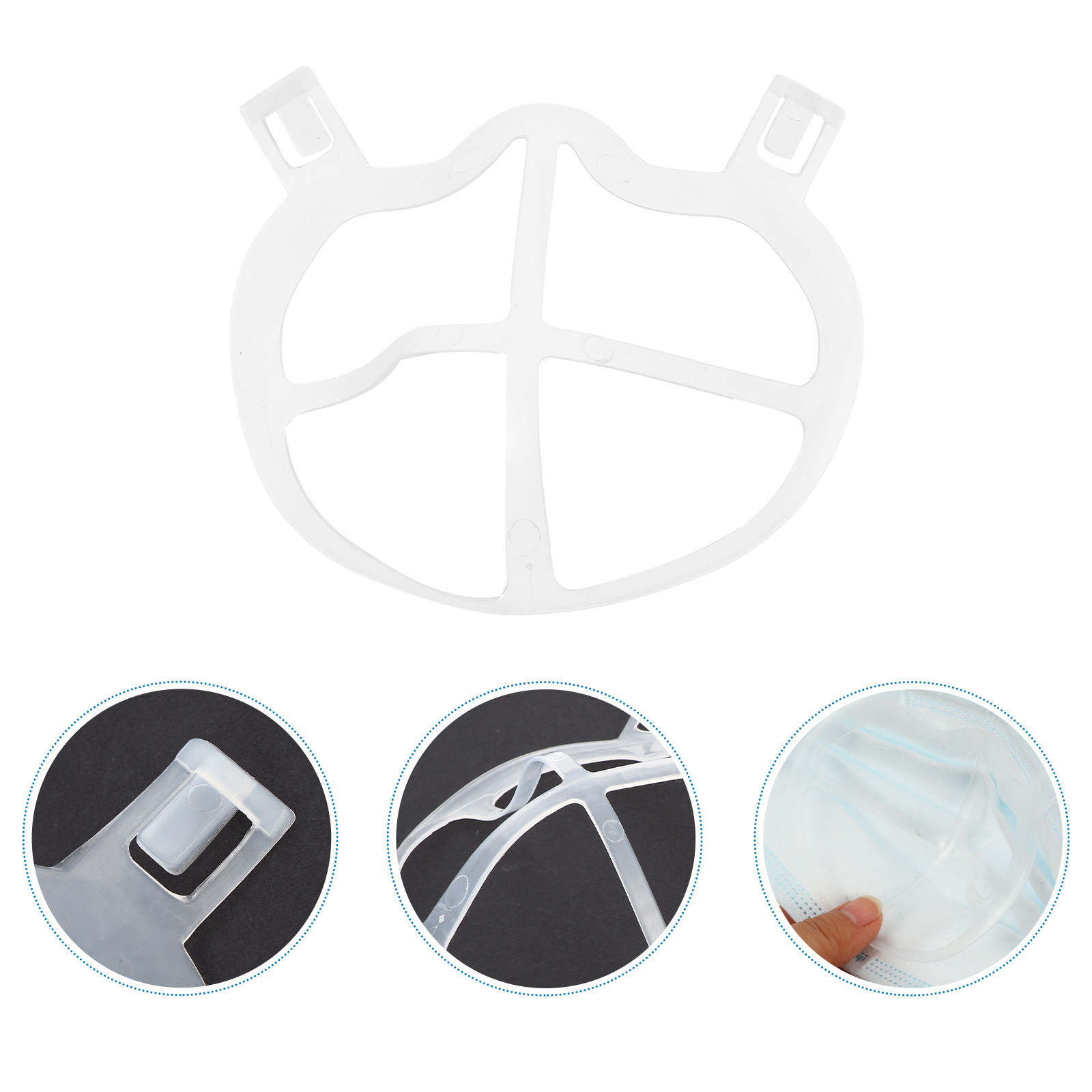 10 ชิ้น ที่รองหน้ากากซิลิโคน โ - Silicone Mask Bracket บทวิจารณ์และราคา
